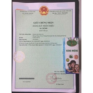 Tinh Dầu Răng Miệng