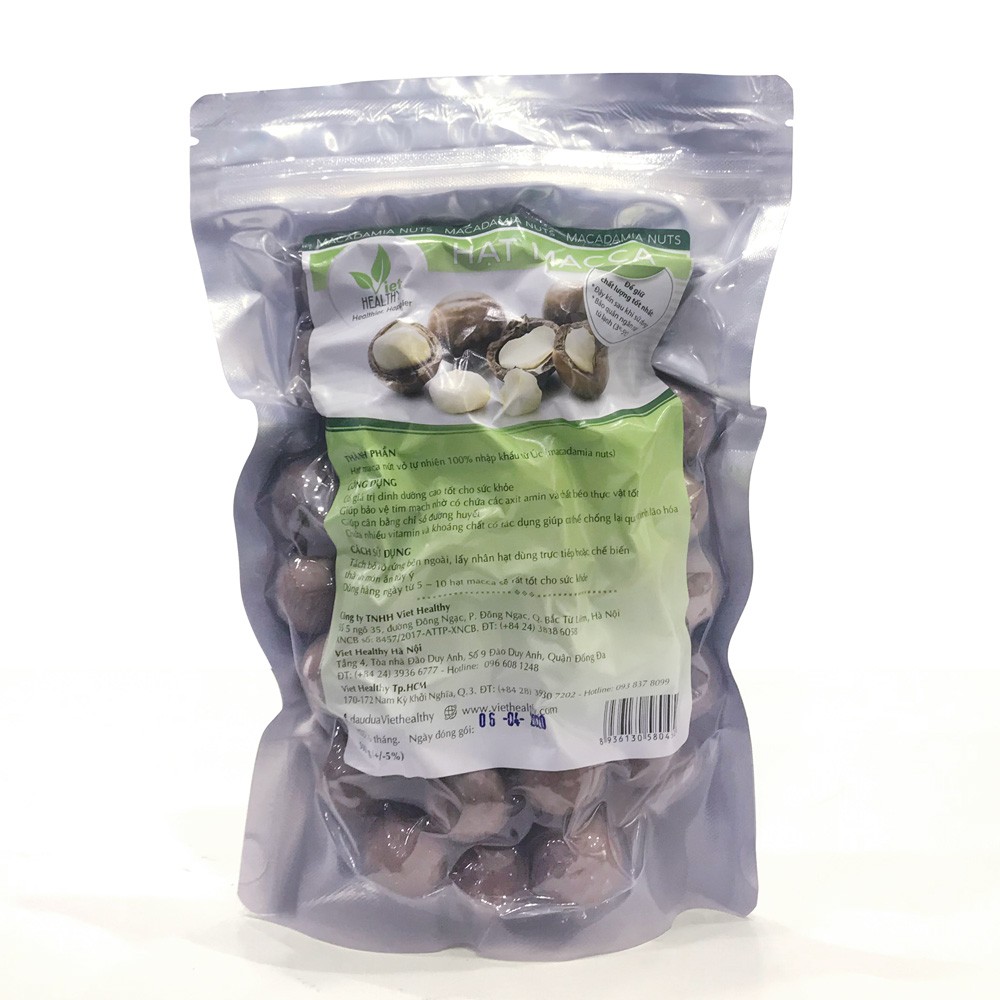 Hạt Macca nhập khẩu Úc 500g