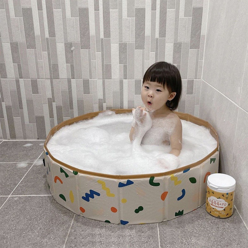 Quây bóng bể bơi đa năng gấp gọn phong cách Hàn Quốc cho bé