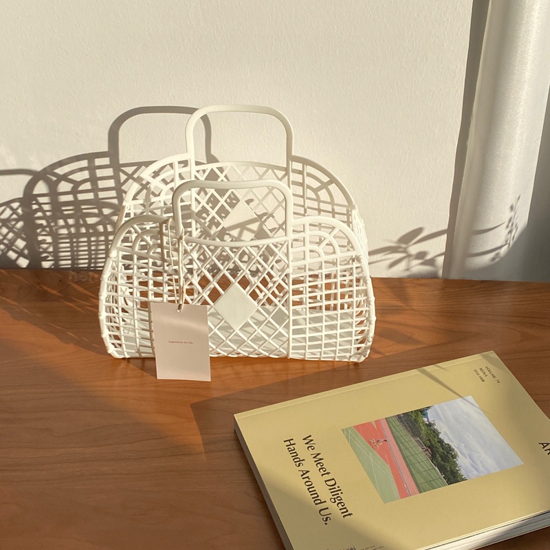 Giỏ Đựng Đồ Dùng Màu Sắc Xinh Xắn Tiện Dụng