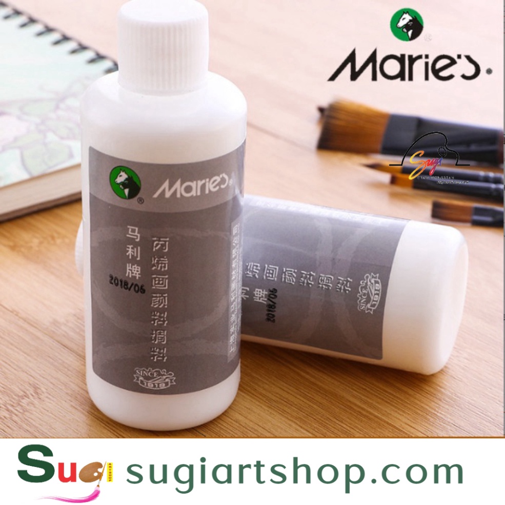 Dung môi pha màu acrylic Maries 100ml/ Medium acrylic Maries 100ml