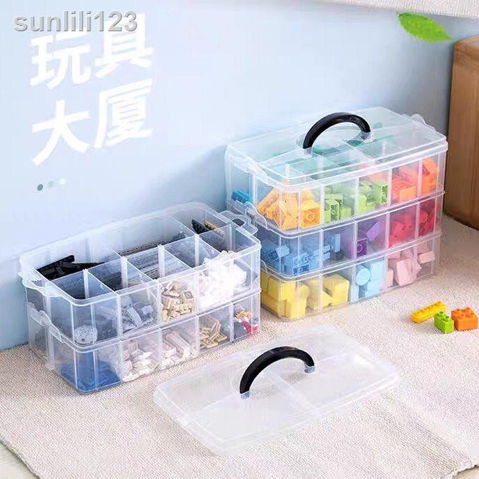 Hộp Đựng Đồ Chơi lego Bằng Nhựa Trong Suốt Nhiều Tầng Tháo Rời Được