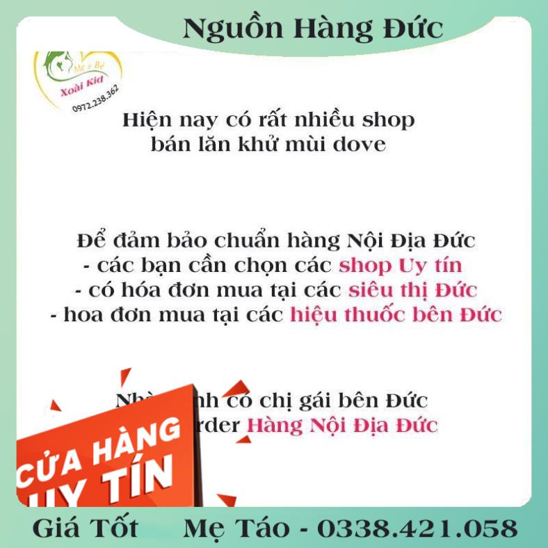 [auth] Lăn khử mùi Dove Đức giúp trắng mịn vùng nách, không gây vàng áo [Hot]