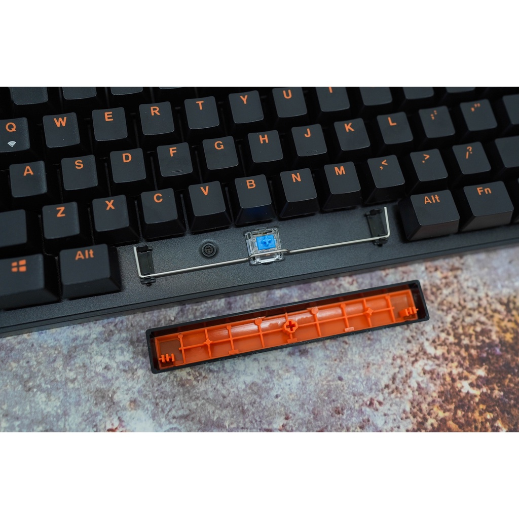 BÀN PHÍM CƠ KHÔNG DÂY DAREU EK807G EK810G LED ĐƠN GIẢN