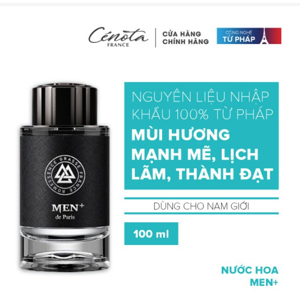 Nước hoa nam Cénota Men plus 100ml