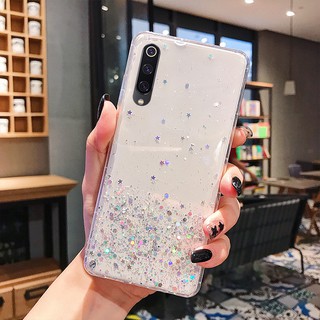 Ốp điện thoại đính kim tuyến lấp lánh dành cho Xiaomi Mi8 mi 8 lite SE mi9 mi9t 9t9T redmi K20 pro