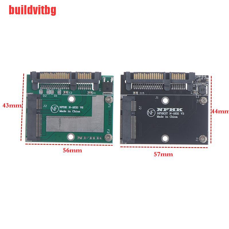 Card Chuyển Đổi Msata Mini Pcie Ssd Sang 2.5 '' Sata3 6.0gps Tiện Dụng