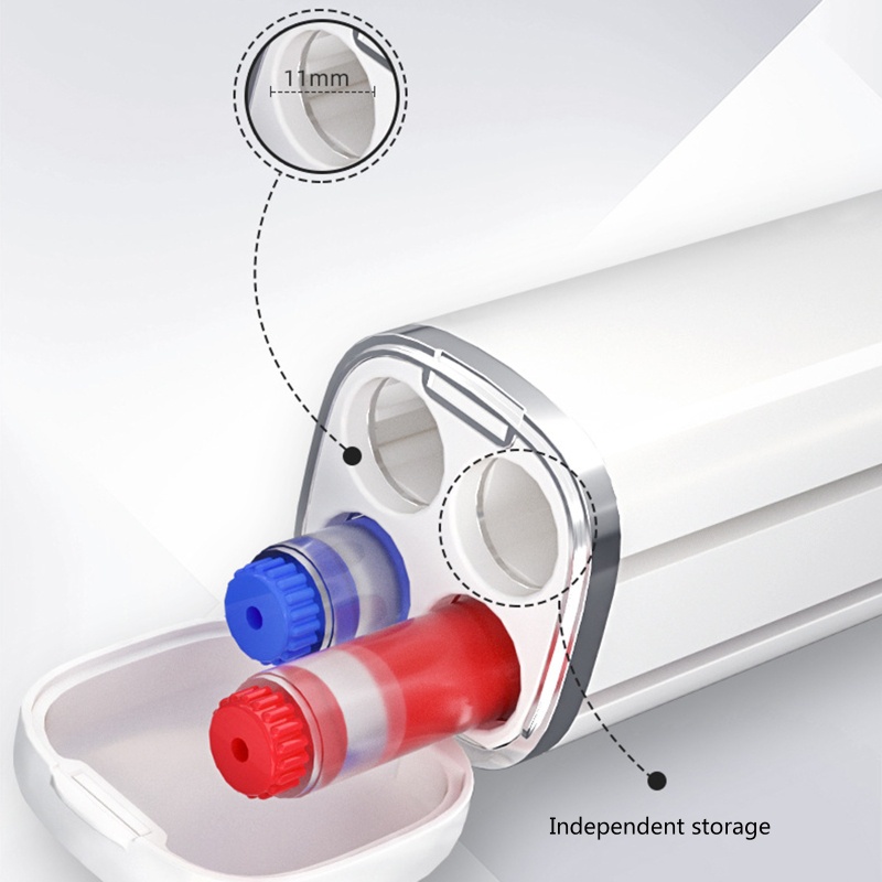 Hộp Đựng Bút Bằng ABS Kèm 4 Bút Gel Dành Cho Học Sinh Nam Nữ