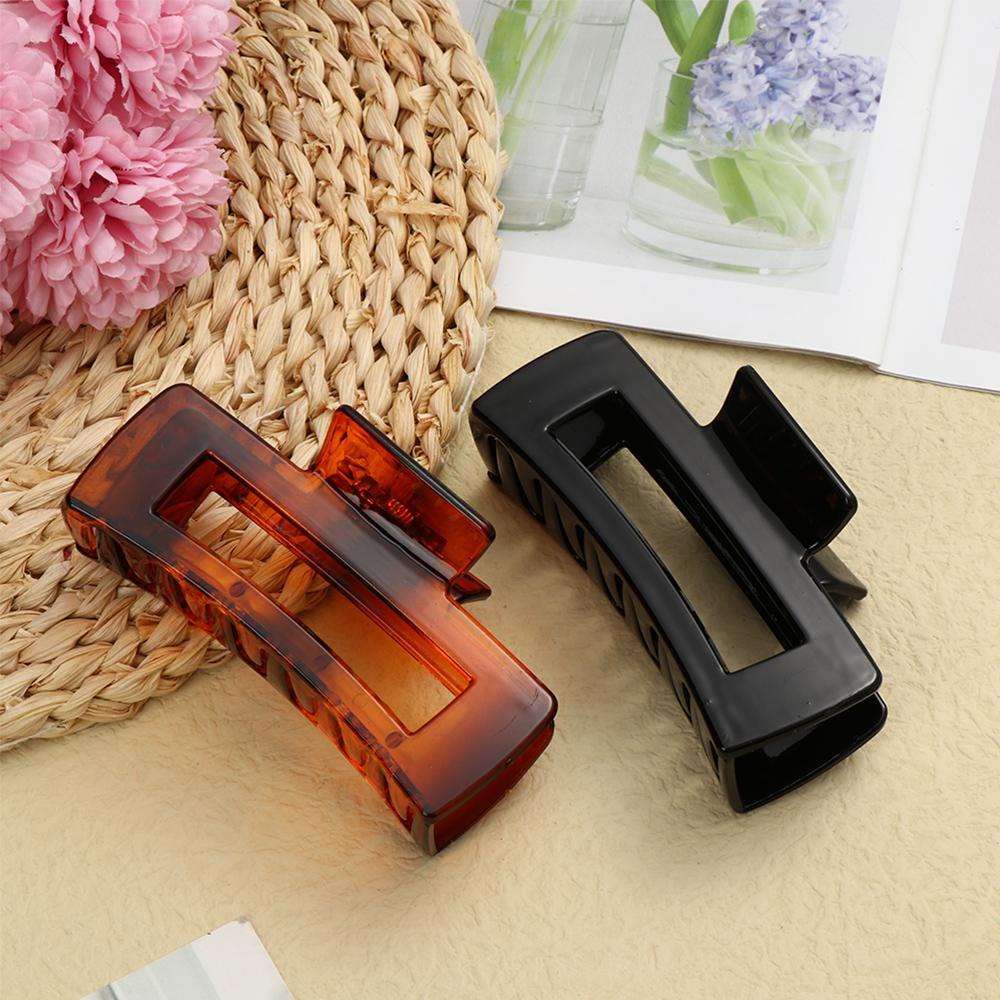 Kẹp Tóc Càng Cua Bằng Acrylic Thanh Lịch Cho Nữ