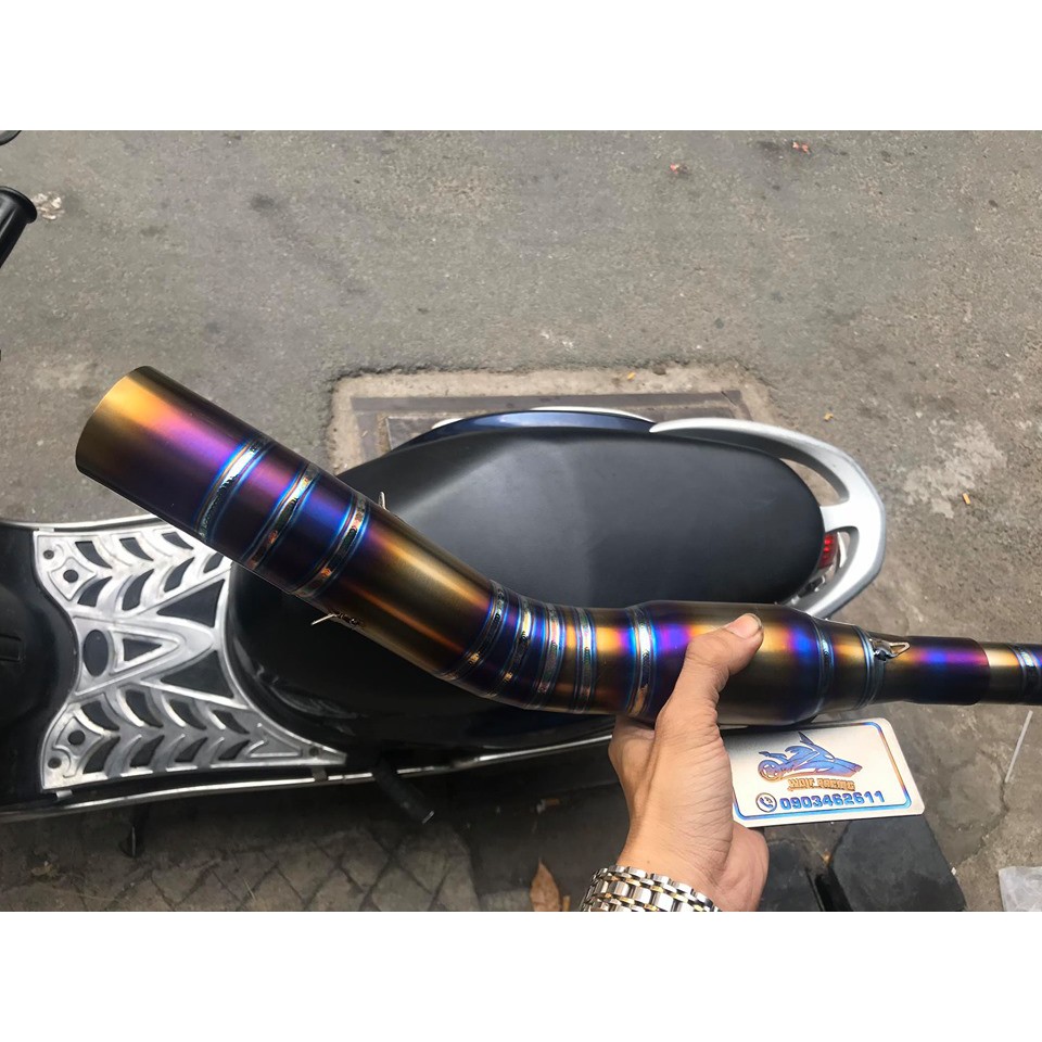 CỔ PÔ TITAN bầu hơi R15V3 , MT15 , FZ155 , XSR155