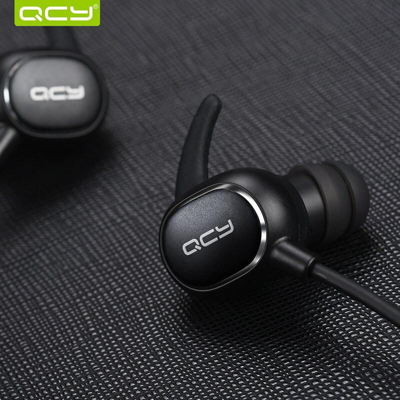 QCY QY19 Wireless Bluetooth Headphones Sport Sweatproof In-Ear Stereo Earphones