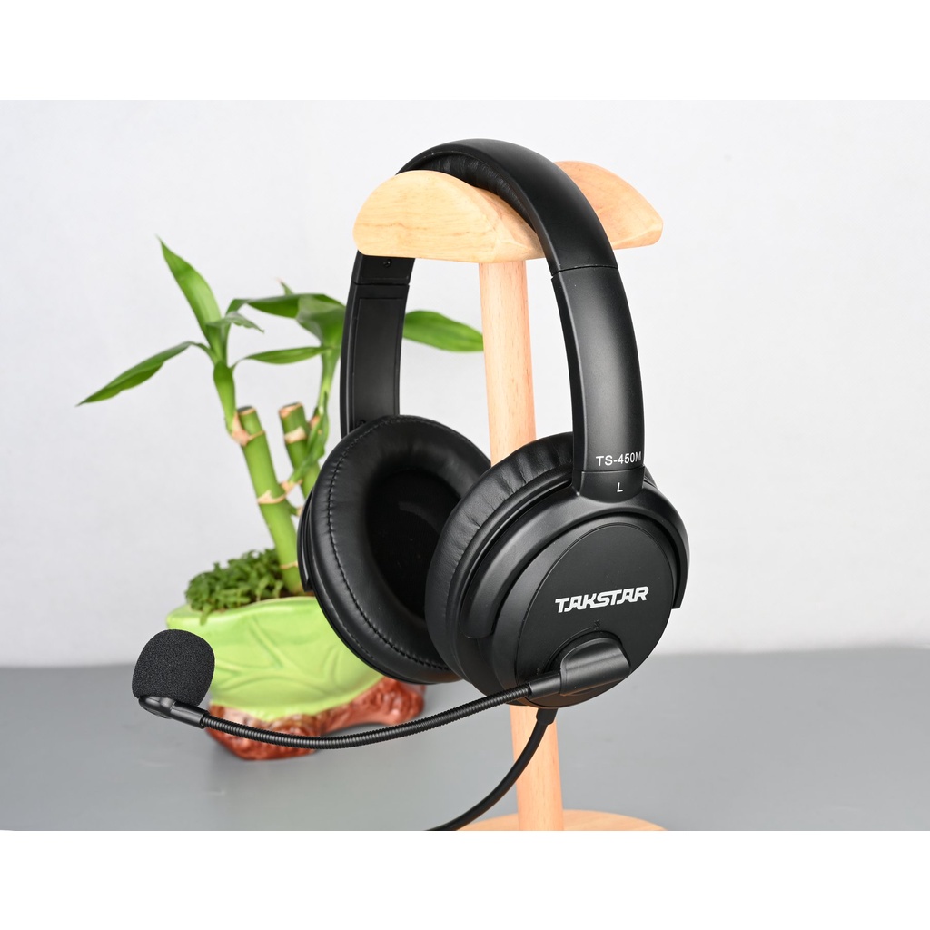 Tai Nghe Chụp Tai Takstar TS-450M. Tai Nghe Kiểm Âm Takstar TS-450 Cao Cấp Kiểm Âm Tốt, Dây Dài. Bảo Hành 12 Tháng.
