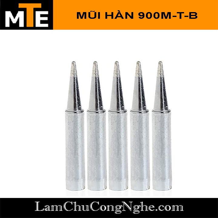 Mũi Hàn Hakko 900M-T-B trắng, Mũi hàn thiếc tương thích với mỏ hàn 907, 936...