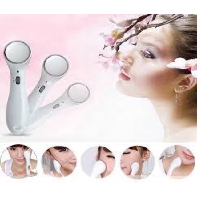 MÁY MASSAGE ION NÂNG CƠ MẶT BẰNG SÓNG SIÊU ÂM ION GIÚP TRẺ HOÁ LÀN DA HIỆU QUẢ