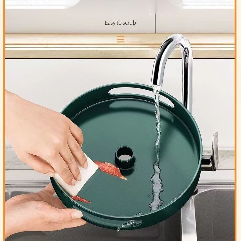Kệ Đựng Gia Vị Nhiều Tầng Xoay 360 Độ Đa Chức Năng Cho Nhà Bếp