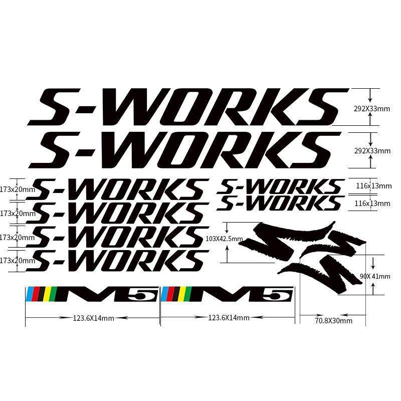 Miếng Dán Trang Trí Khung Xe Đạp Leo Núi Phản Quang Độc Đáo Diy