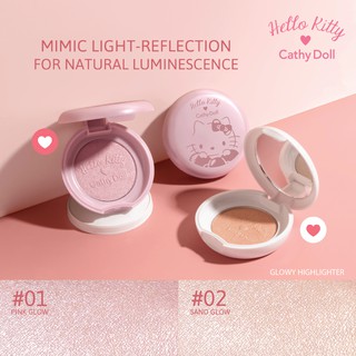 Phấn bắt sáng Hello Kitty Cathy Doll Glowy Highlighter 3.5g