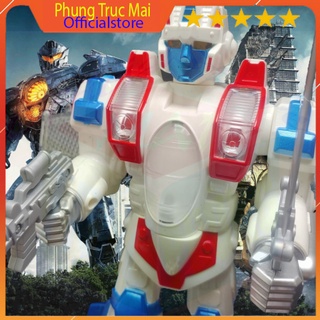 Robot đồ chơi thông minh rô bốt biết đi xoay voice có đèn , Đồ chơi trẻ em