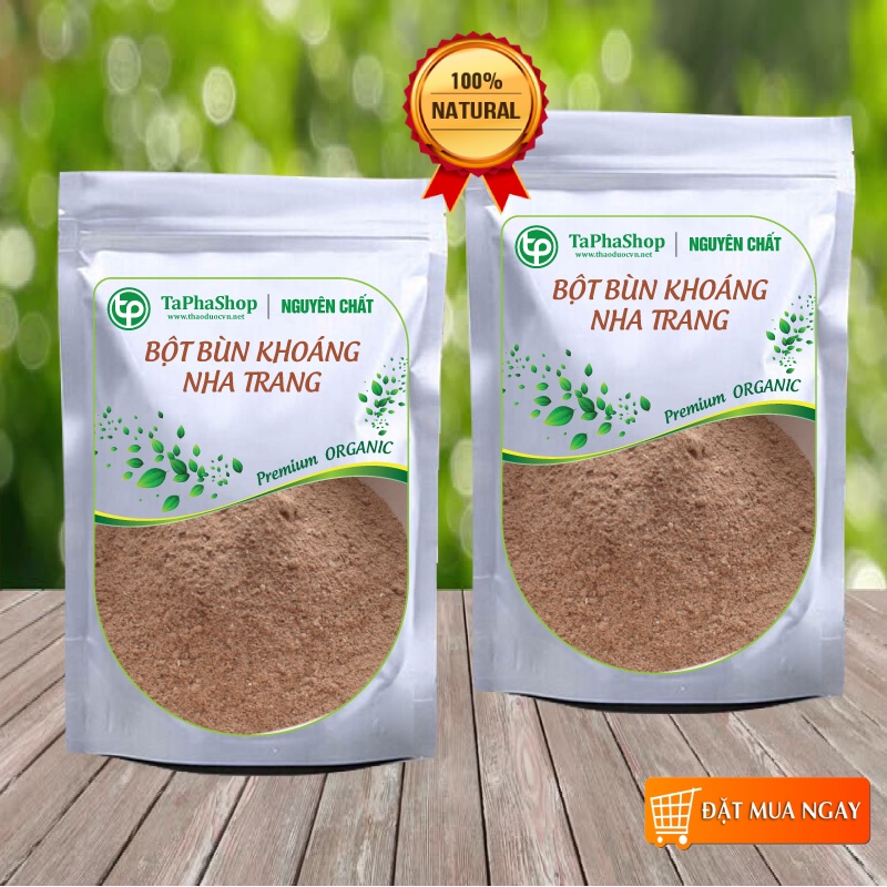 Bột bùn khoáng khô Nha Trang nguyên chất - cao cấp tấn phát hcm