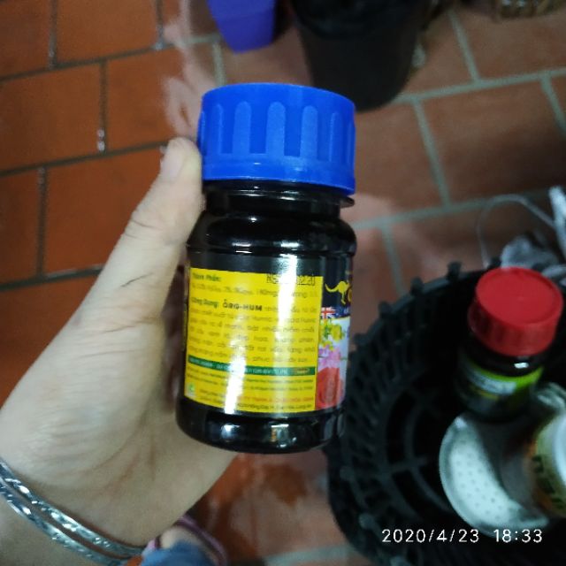 ORG HUM - Bổ sung Humic, kích rễ, kích mầm (chai 100ml)