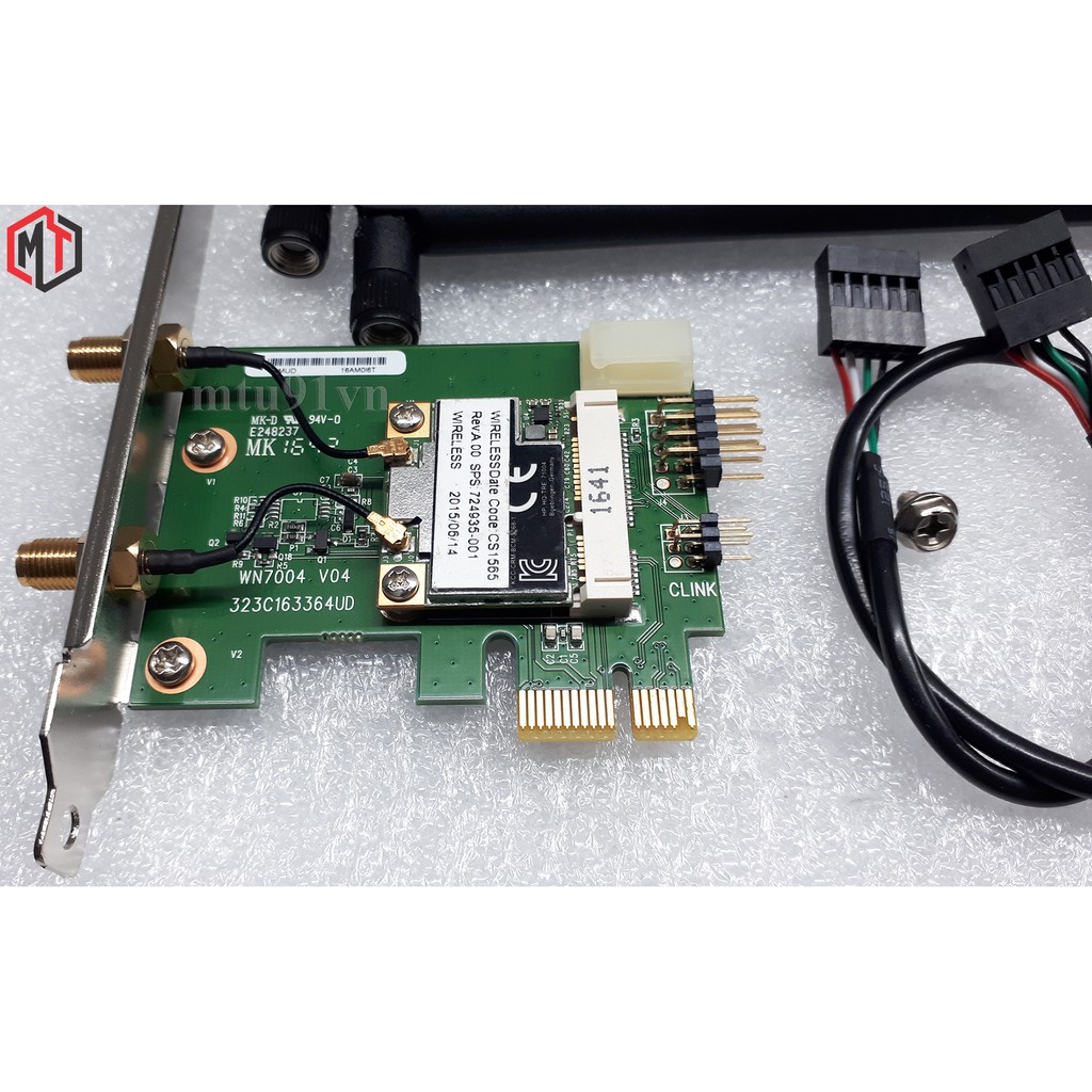 Card WiFi cho Máy bàn BCM94350 | BCM94352 | BCM94360 có Bluetooth / hỗ trợ MacOS - Hackintosh