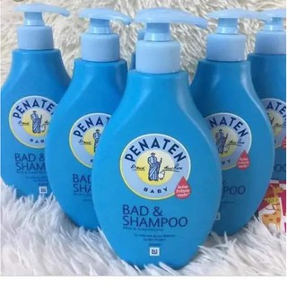 (Thanh lý ) - COMBO SỮA TẮM GỘI CHỐNG CẢM 2 TRONG 1 PENATEN BABY 400ML (DẠNG VÒI) + TINH DÀU CHÔNG CẢM PENATEN