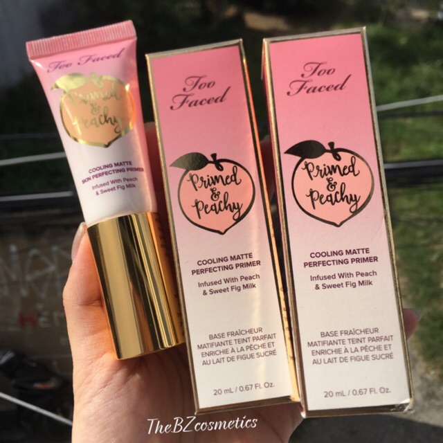 [SẴN] Lót trang điểm Toofaced đào Primed&amp;Peach