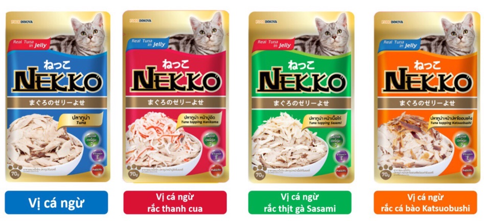 HỘP 12gói Pate Nekko 70g.