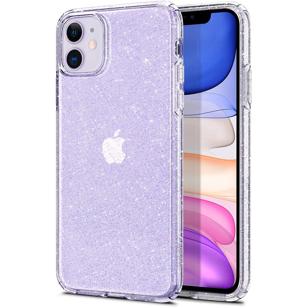 Ốp Lưng Spigen Liquid Crystal Glitter iPhone 12 / 12 Pro / 12 Pro Max / 11 - Chống Sốc Chuẩn Quân Đội Mỹ