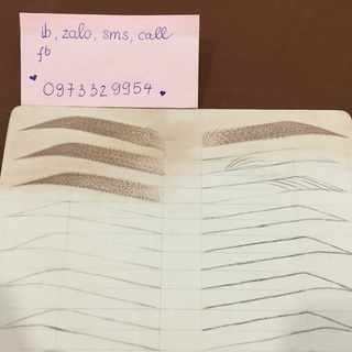 Da tập phun xăm trắng trơn