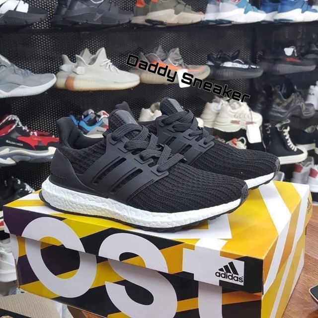 < VIDEO + ẢNH THẬT > GIÀY SNEAKER ULTRABOOTS ĐEN TRẮNG