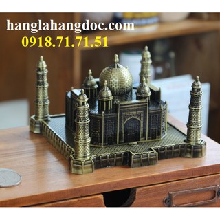 [Mã LIFEBKA5 giảm 10% tối đa 1 Triệu đơn 500k] Đền Taj Mahal cỡ đại bằng kim loại, biểu tượng nổi tiếng của Ấn Độ