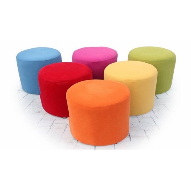 Ghế đôn tròn vuong các kiểu .kt 40x40x40 màu sắc tuy chọn