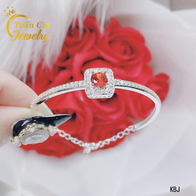 [HÀNG MỚI] Lắc Tay Nữ- Vòng Tay Bạc Kết Hợp Đá Đủ Màu, Nổi Bật, Xinh Xắn