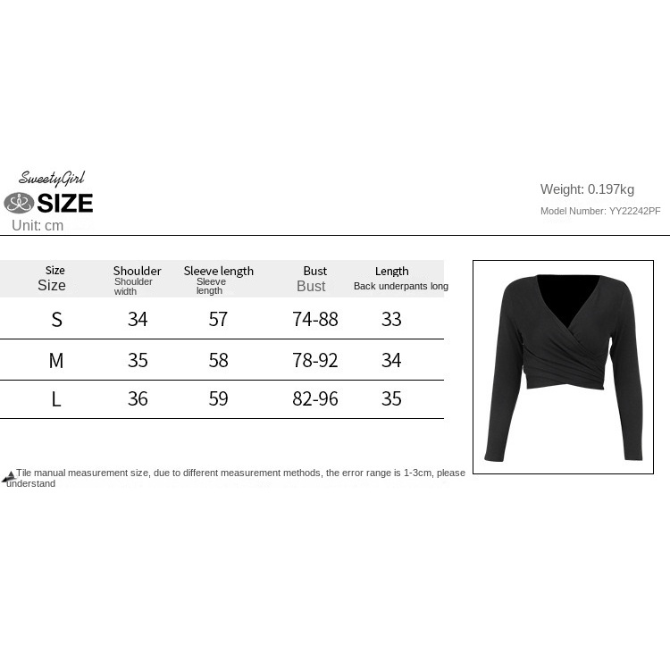 Áo Thun Tay Dài Cổ Chữ V Màu Trơn Dáng Ôm Thời Trang 2022 Dành Cho Nữ