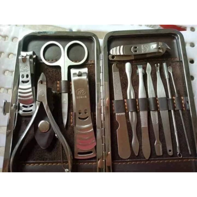 Bộ kềm bấm móng tay 12 chi tiết