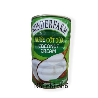 NƯỚC CỐT DỪA LON WODERFARM 400ml