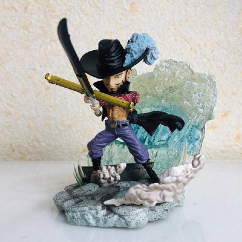 Mô hình One Piece có sẵn Luffy, Mihawk, Zoro, Ace, Sabo, Marco, Dòlamingo, Boa