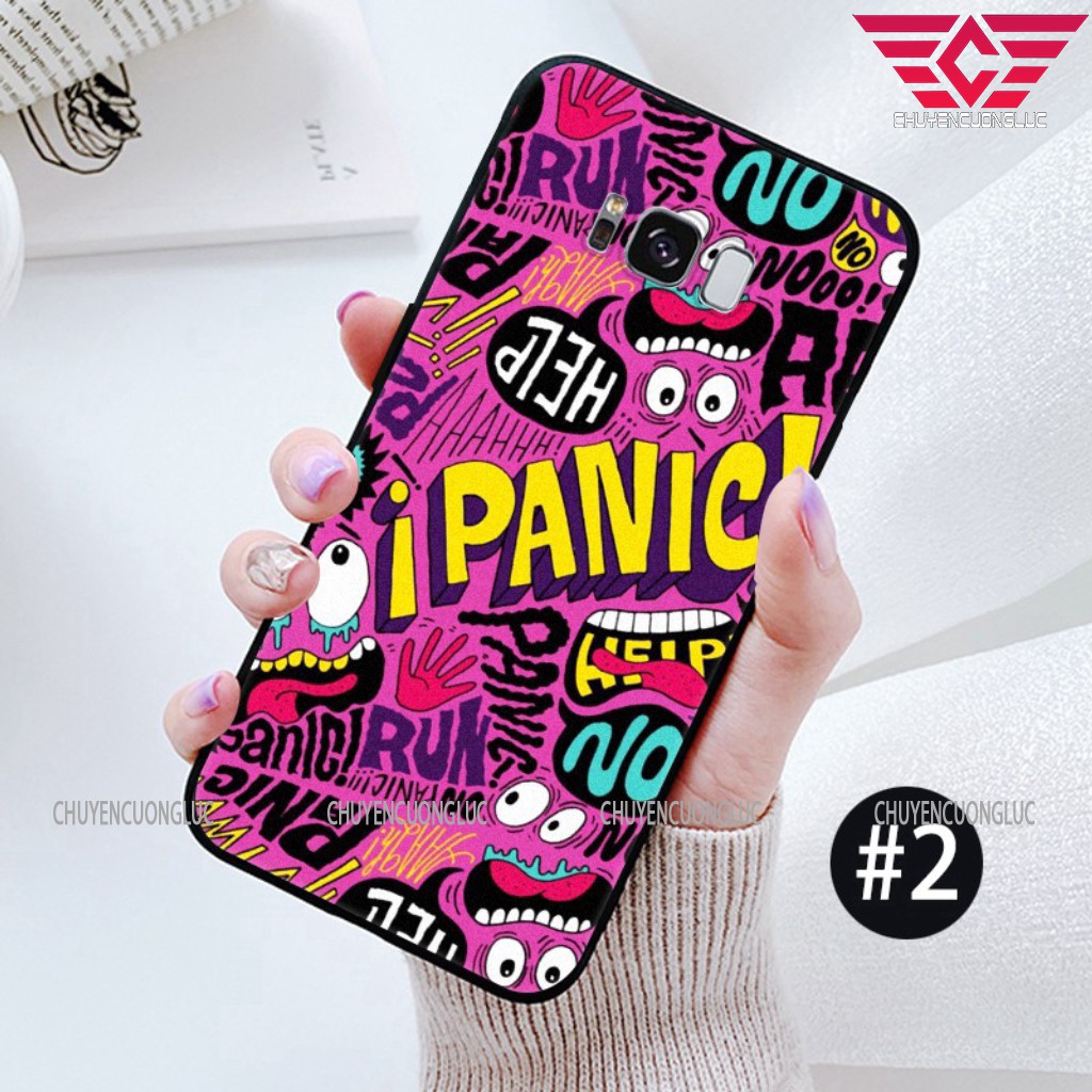 [HOT] Ốp lưng samsung A02S A12 S8 S8+ S9 S9+ S10 S20 S10+ Note 9 10 điện thoại mềm mặt nhám họa tiết quái vật