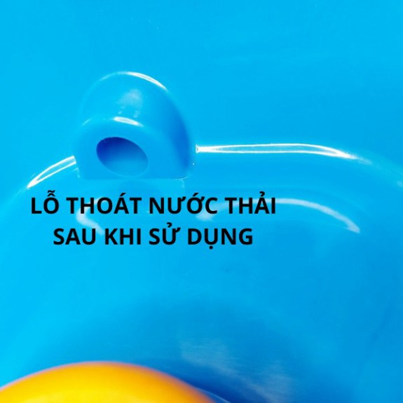 Chậu/thau gội đầu tại giường thư giãn/chăm sóc người bệnh/ phụ nữ sau sinh/ người già không có đệm silicon