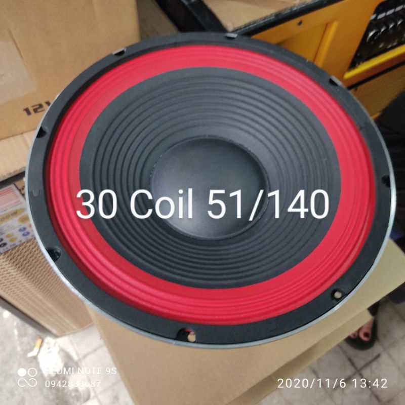 Bass 30 Coil 51 Sườn Nhôm Loa Kéo Loa Gia Đình
