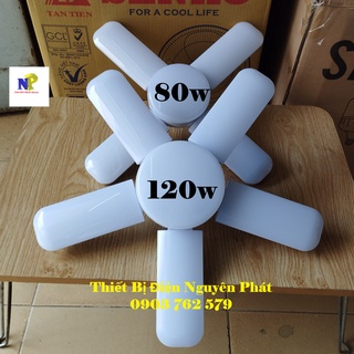 Đèn LED Hình Cánh Quạt (Có 4 Cánh) Công Suất 60w E27 Bóng Siêu Sáng