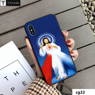 Skin decal dán iPhone 5/5s - 6/6s/6Plus - 7//7Plus - 8/8Plus - X/Xr/Xsmax - 11/12/13 hình Công Giáo