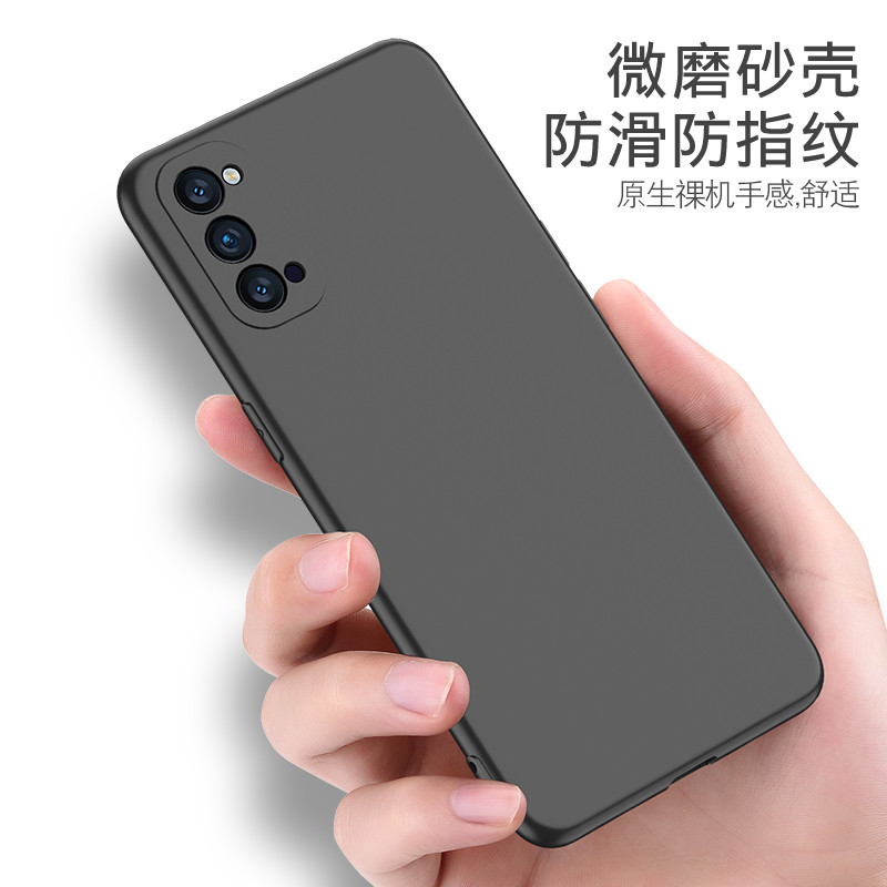 Ốp Điện Thoại Mềm Mặt Nhám Chống Sốc Cho oppo reno4 oppo reno 4 pro