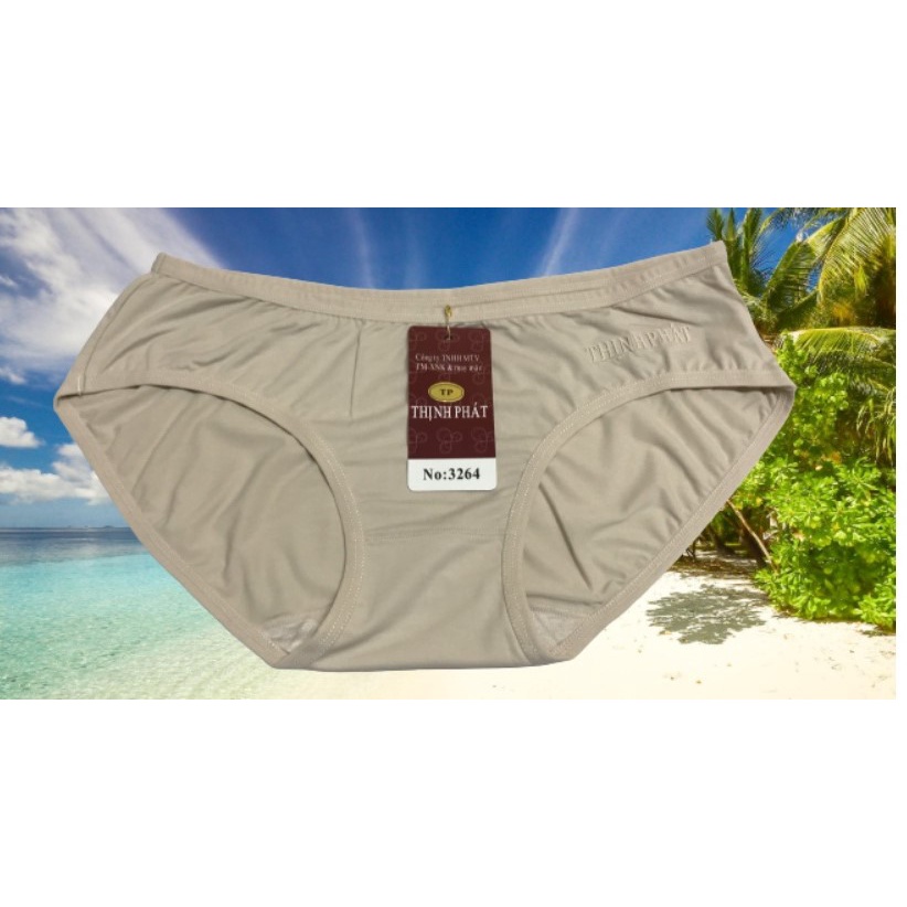 Quần lót thun lạnh cao cấp Thịnh Phát Size 50kg - 65kg. Set 5cái