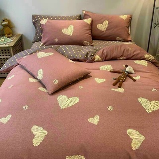 Bộ chăn ga gối 4 món💕sét cottong poly nhập khẩu 4 món
