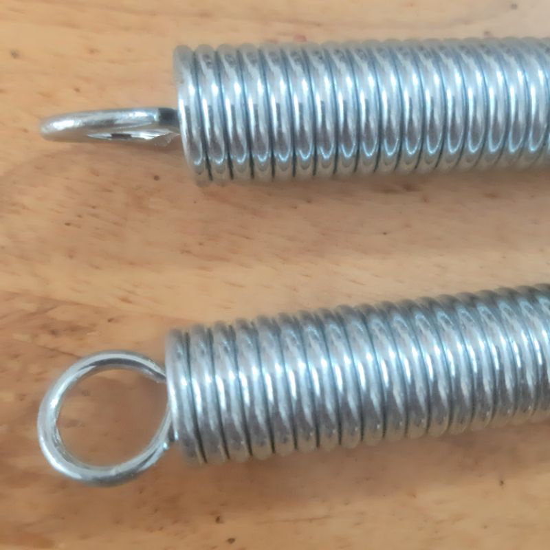 Bộ Lò Xò Thép Máy Tập Thể Dục 2 Cái , Dài 19cm Phi 17mm