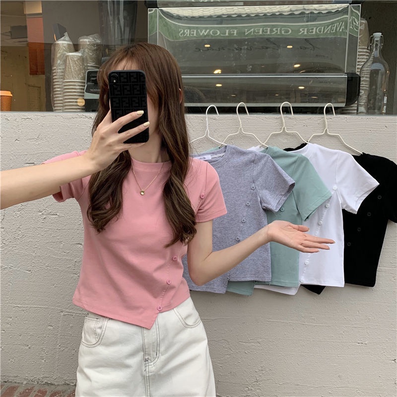 Áo Thun Nữ Tay Ngắn Thiết Kế Độc Đáo Thời Trang Cho Áo phông Nữ TX-67