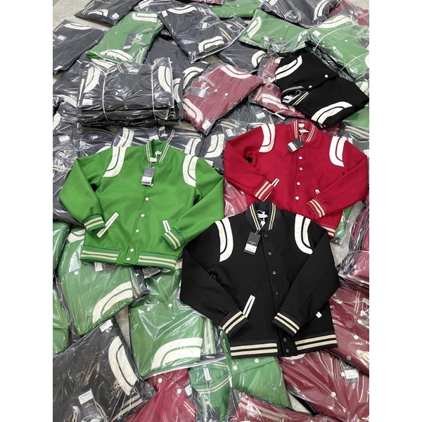 Áo khoác Teddy nách da cao cấp