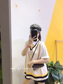 Áo len gile mèo ( hàng quảng châu)